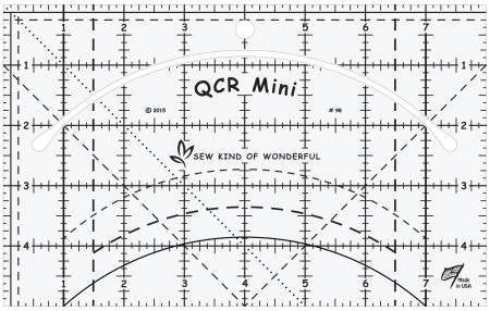 Ruler, Mini Quick Curve (SKWQCRMINI)