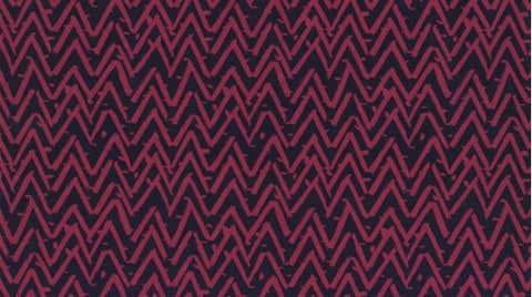 Oh Happy Day by Dear Stella - Magenta Zig Zag (STELLA-252-MAGENTA)