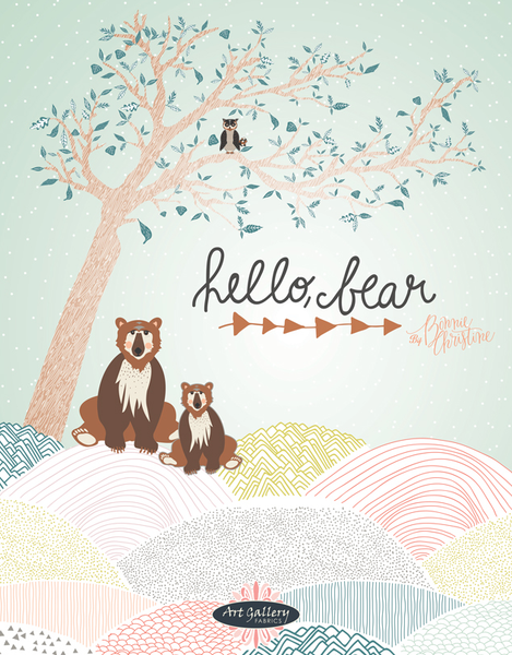 Hello Bear by Bonnie Christine - Timberland Trunk (HBR-4437)
