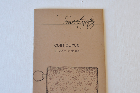 Pattern - Coin Purse, Little Sprout Collection with D Swivel ring (LS518Kit)
