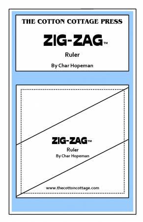 Zig-Zag Ruler by The Cotton Cottage Press