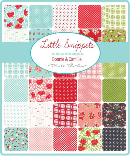 Little Snippets by Bonnie and Camille - Measure Twice in Charcoal and Cream (55181-26)