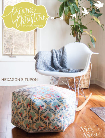 Pattern - Hexagon Situpon by Bonnie Christine