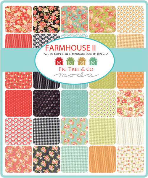 Farmhouse II by Fig Tree - Prairie Feedsack in Milk (20327-15)