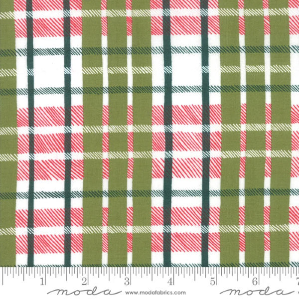 To Be Jolly by One Canoe Two - Plaid in Mistletoe (30646-16)