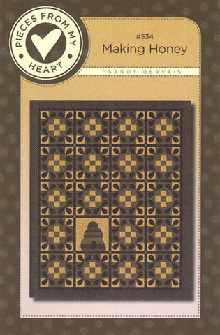 Pattern - Making Honey by Sandy Gervais
