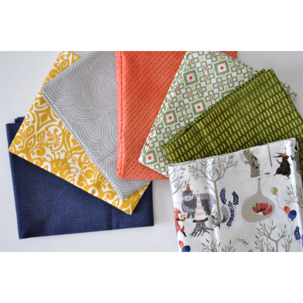 Forest Animals - Fat Quarter Bundle No 130