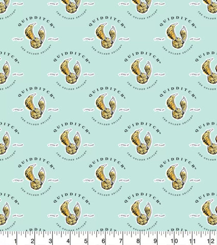 Wizarding World Harry Potter Quidditch by Camelot Fabrics (23800524JAS)