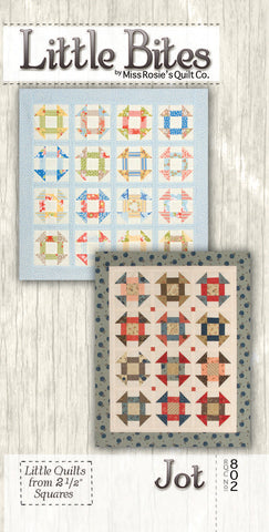 Pattern - Jot - Little Bites by Miss Rosie's Quilt Co (RQC802)