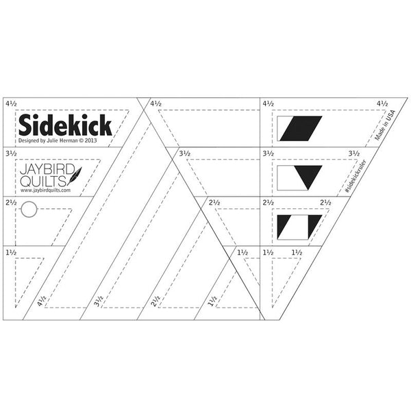 Ruler - Sidekick by Jaybird Quilts (JBQ202)