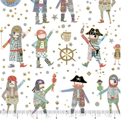 Turnowski for QT Fabrics - Arrr Mateys (1649-27936-Z)